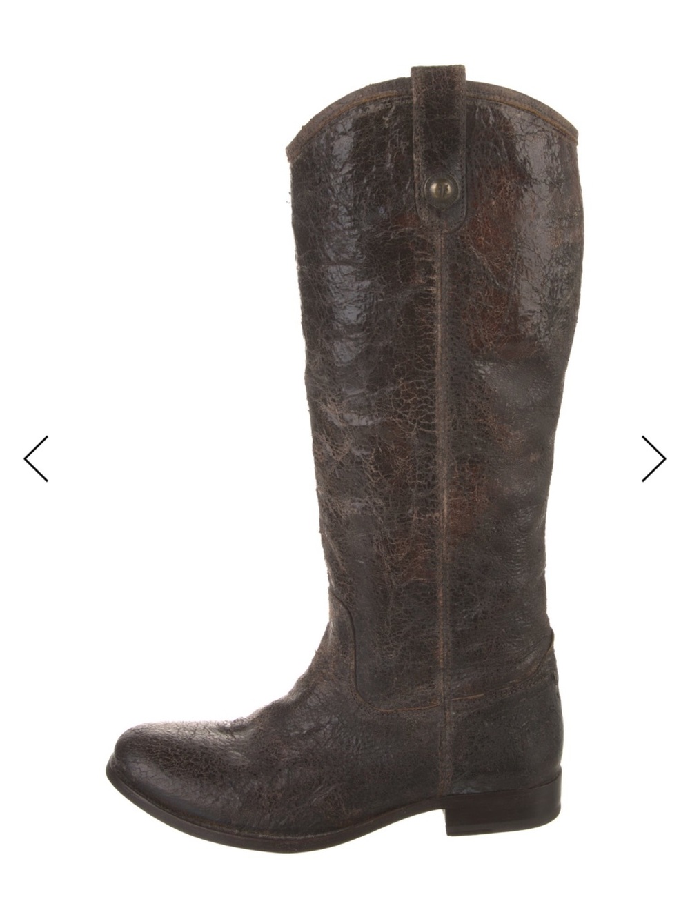 Frye Dark Brown Over-the-Knee Leather Boots